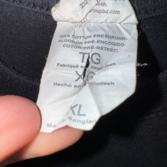 Vintage Y2K old school forever wings iron cross skull tshirt - Picture 3 of 4